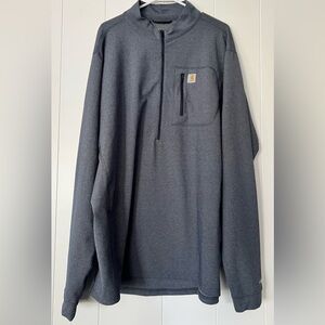 Carhartt Men’s Bass Layer Quarter Zip Thermal Top Long Sleeve Force L25